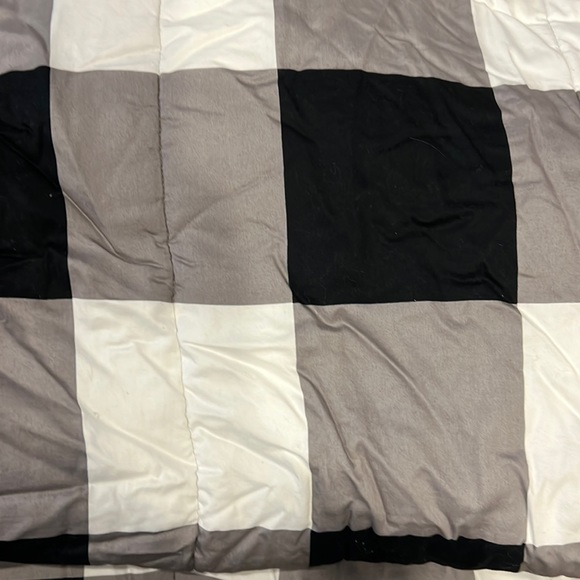 Beddys checked out twin zipper bedding- minky - Picture 5 of 7